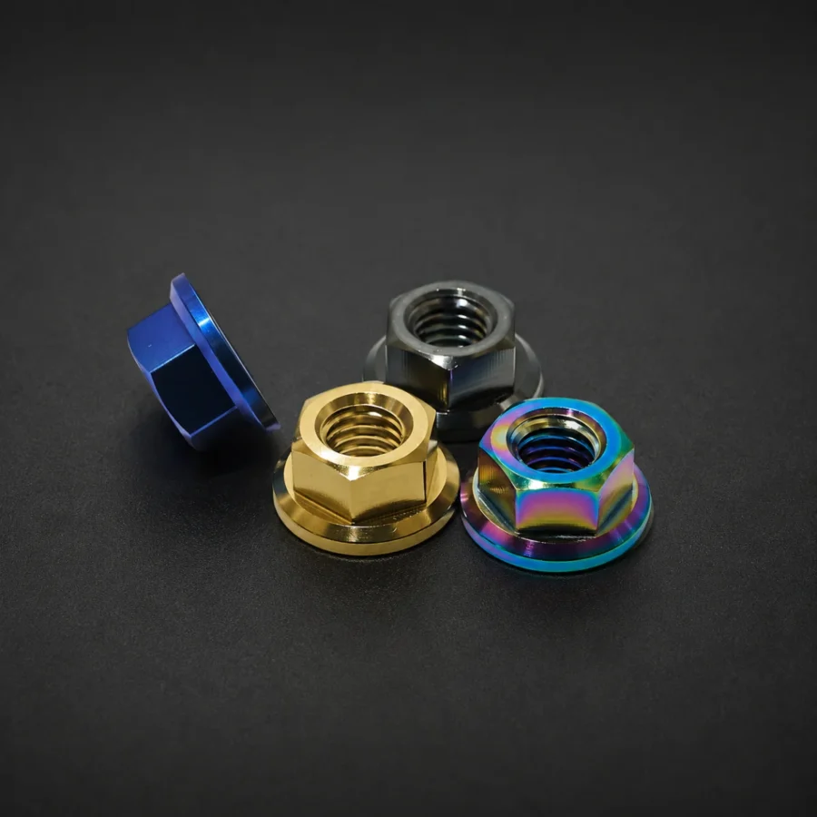 M8 × 1.25 Titanium Nut – Grade 5
