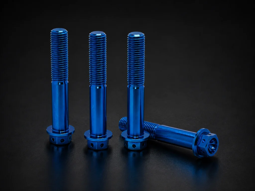 M10 × 65 × 1.5 Titanium Brake Caliper Bolts – Pack of 4