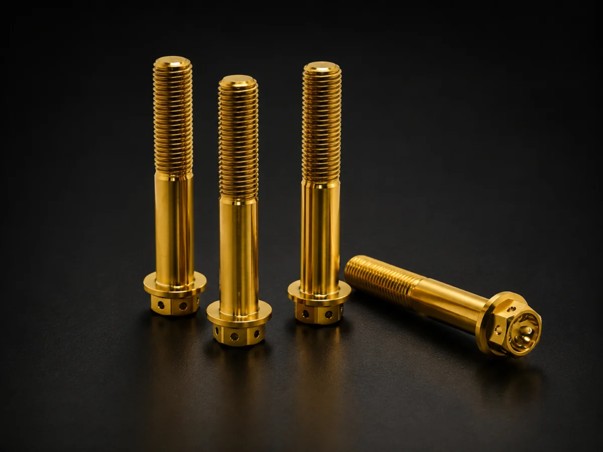 M10 × 60 × 1.25 Titanium Brake Caliper Bolts – Pack of 4