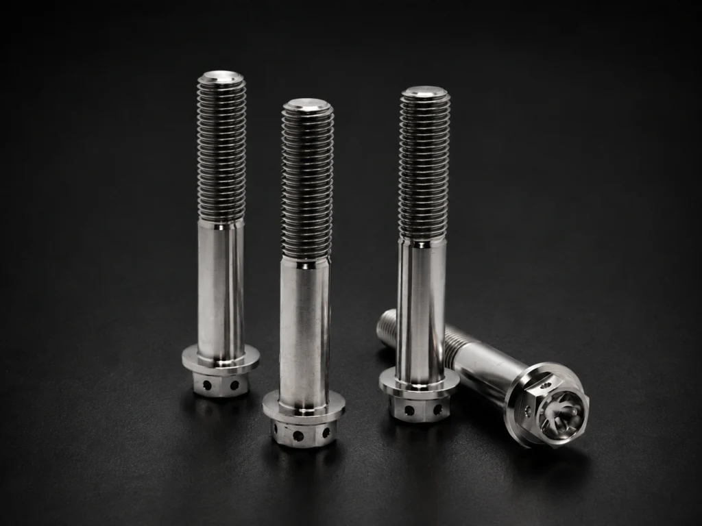 Drilled vs Standard Titanium Bolts