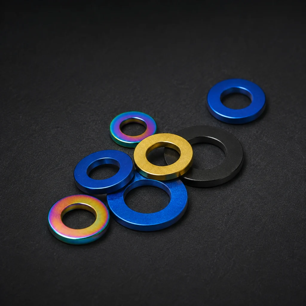 M5 Titanium Flat Washer – Grade 5